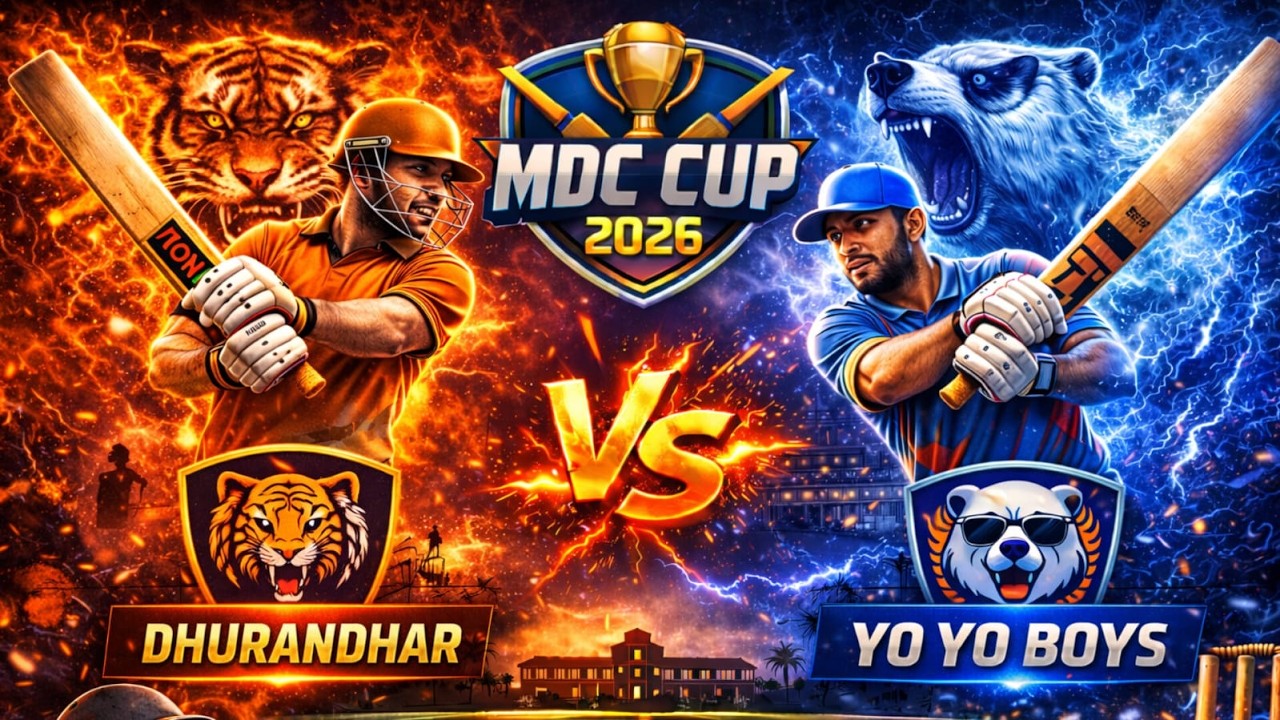 LIVE MATCH - MDC CUP 2026 YO YO BOYS VS DHURANDAR