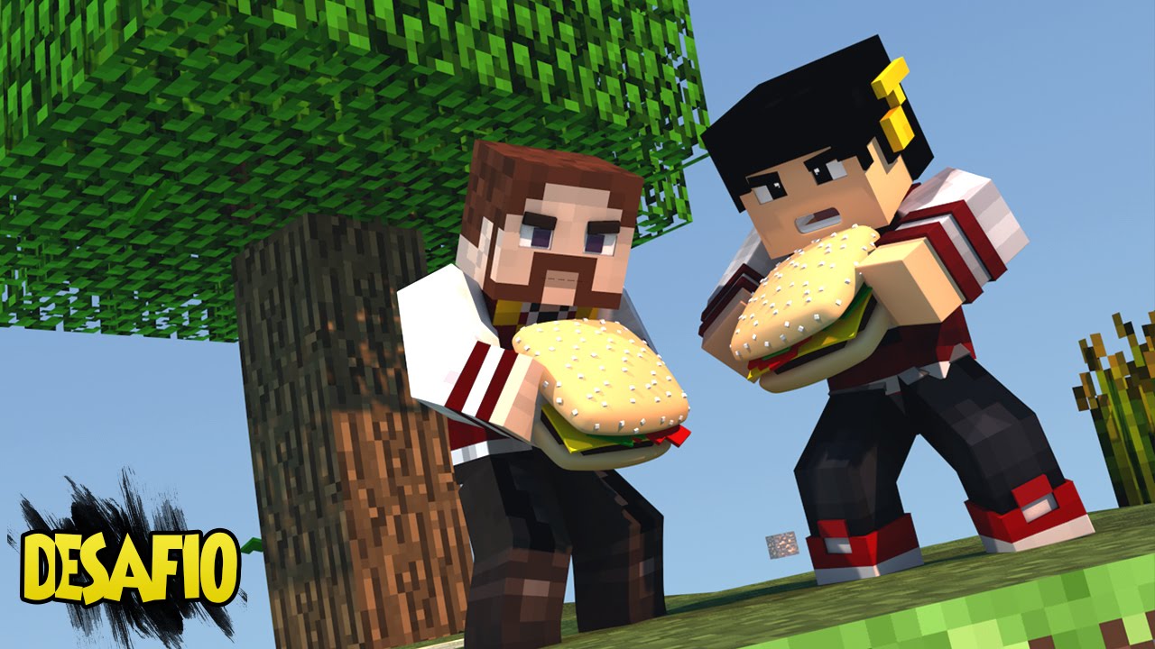 Minecraft: SKY WARS - DESAFIO PÃO COM CEBOLA ‹ AM3NIC ›
