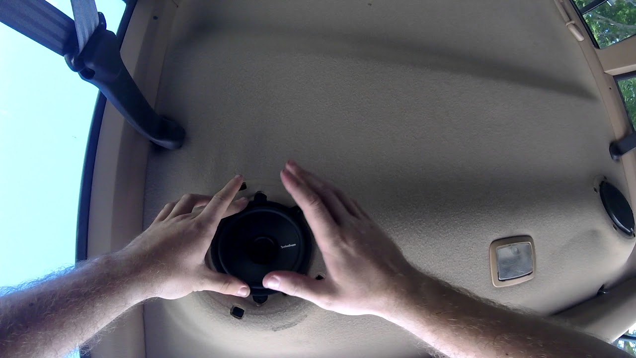 2001 Jeep Cherokee Rear Speaker Replacement