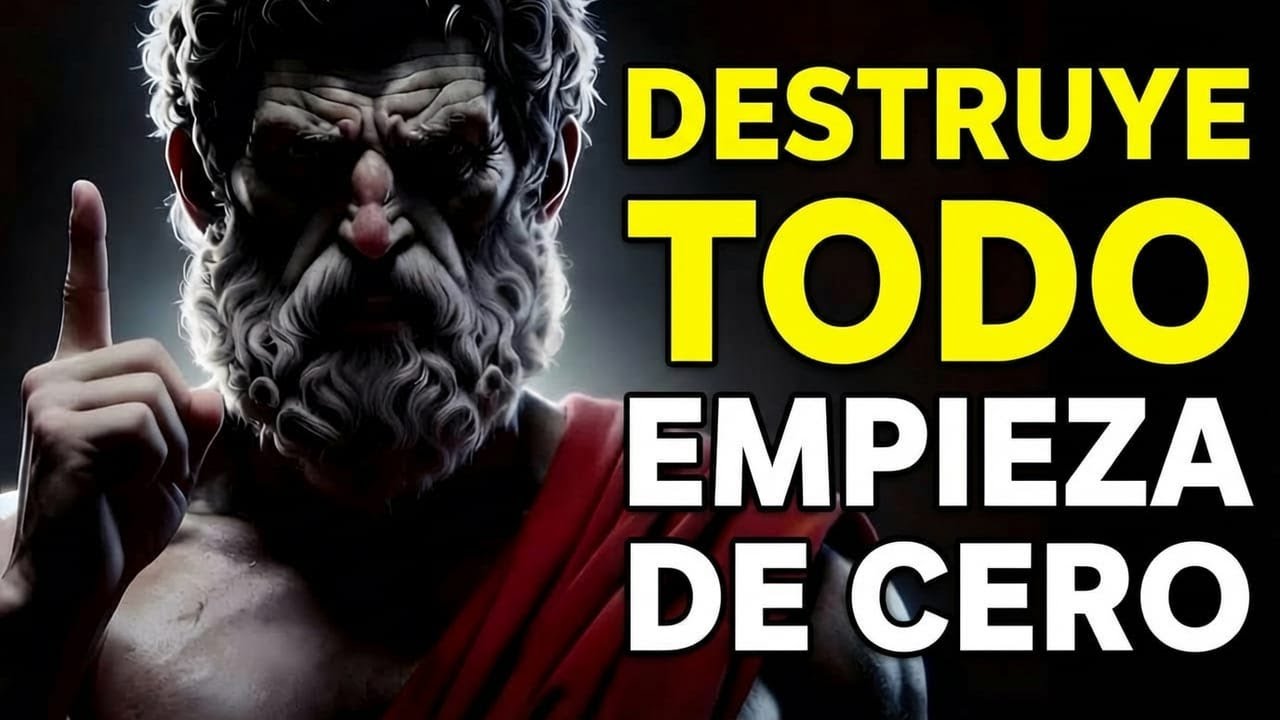 DESTRUYE TODO y EMPIEZA DE CERO: Cómo Convertir 2026 en TU AÑO | 8 Lecciones Estoicas