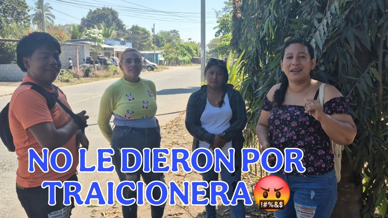 KARINA fue a pedir comida a un comedor del gobierno por que MARVIN no le dio dinero
