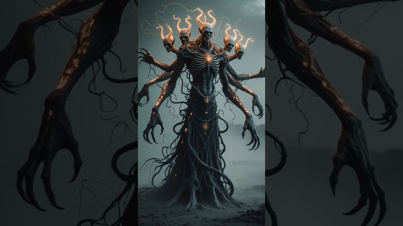 Ravana in another realm 👹 #conceptart #ravan #ravanstatus #ravana #asur #ai #shortsfeed #shorts #art