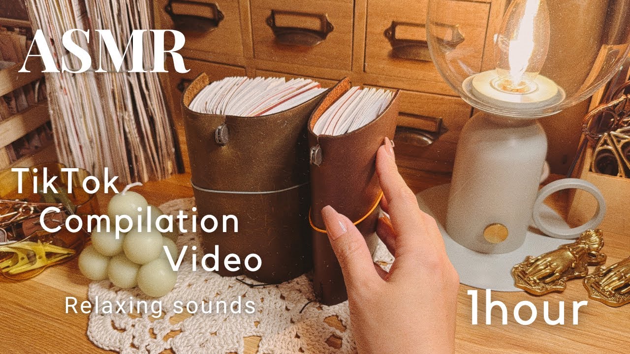 ASMR | TikTok💫コラージュまとめ📖❤️Scrapbooking Journaling Relaxing sounds