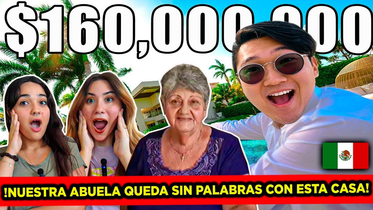 CASA de $160 MILLONES! En MEXICO UNA *VERDADERA LOCURA* - CUBANAS REACCIONAN