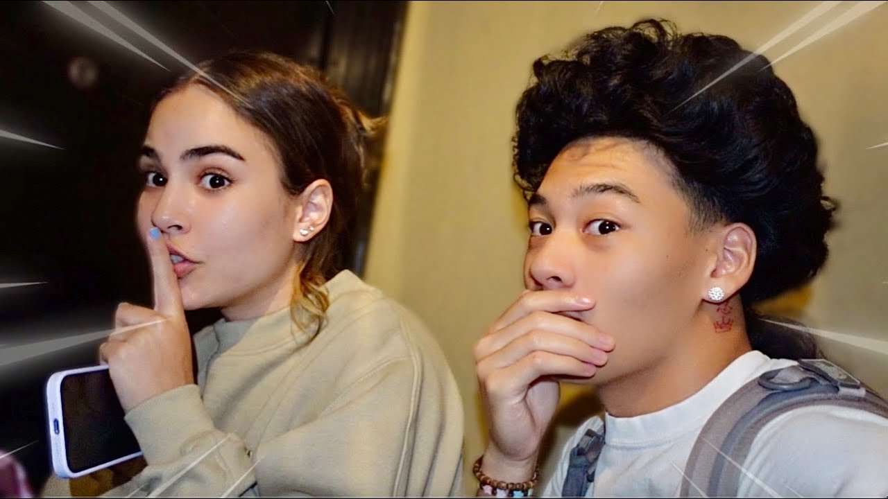 SNEAKING Into My Girlfriend's House & Sleeping Over!! **ALMOST GOT CAUGHT**