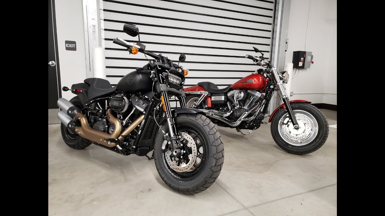 Harley-Davidson: 2013 Dyna Fat Bob vs 2020 Softail Fat Bob