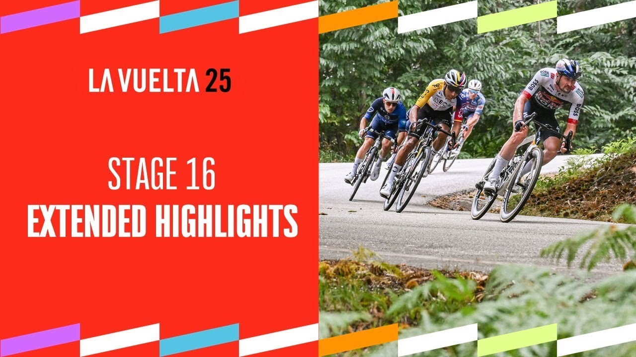Extended Highlights - Stage 16 - La Vuelta 2025