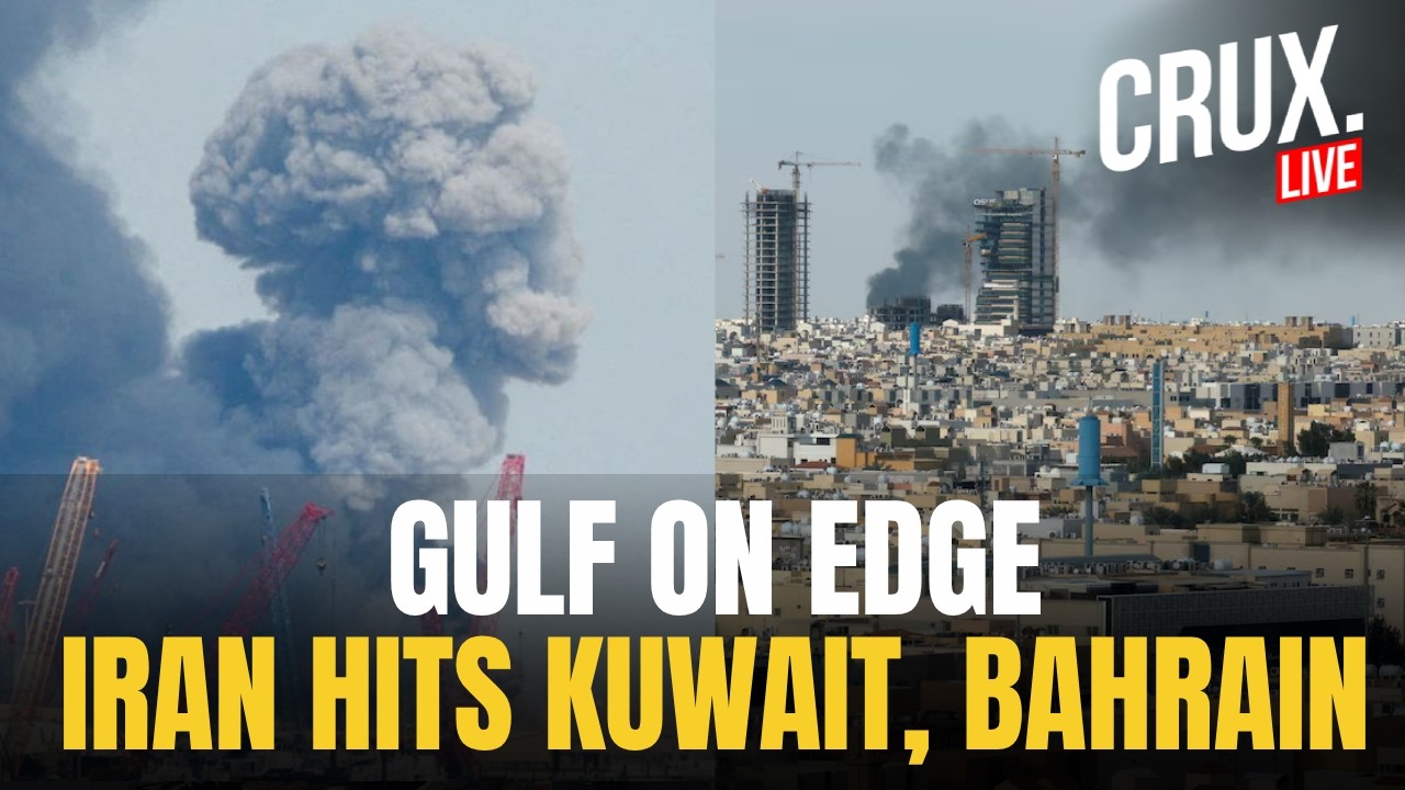GULF LIVE | Iran Strikes Kuwait, Bahrain Sounds Sirens As IRGC Threatens 'Hell' For US Bases