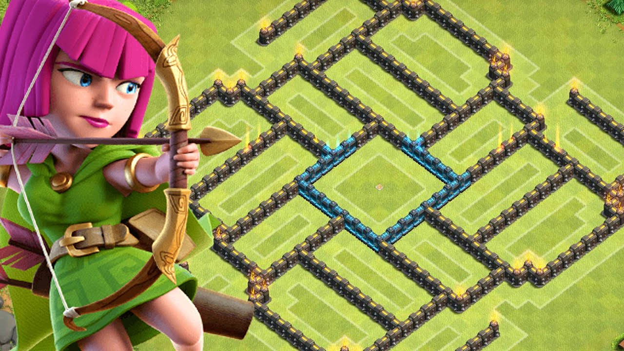 Clash Of Clans | AWESOME TOWN HALL 9 FARMING BASE w/ Air Sweeper!