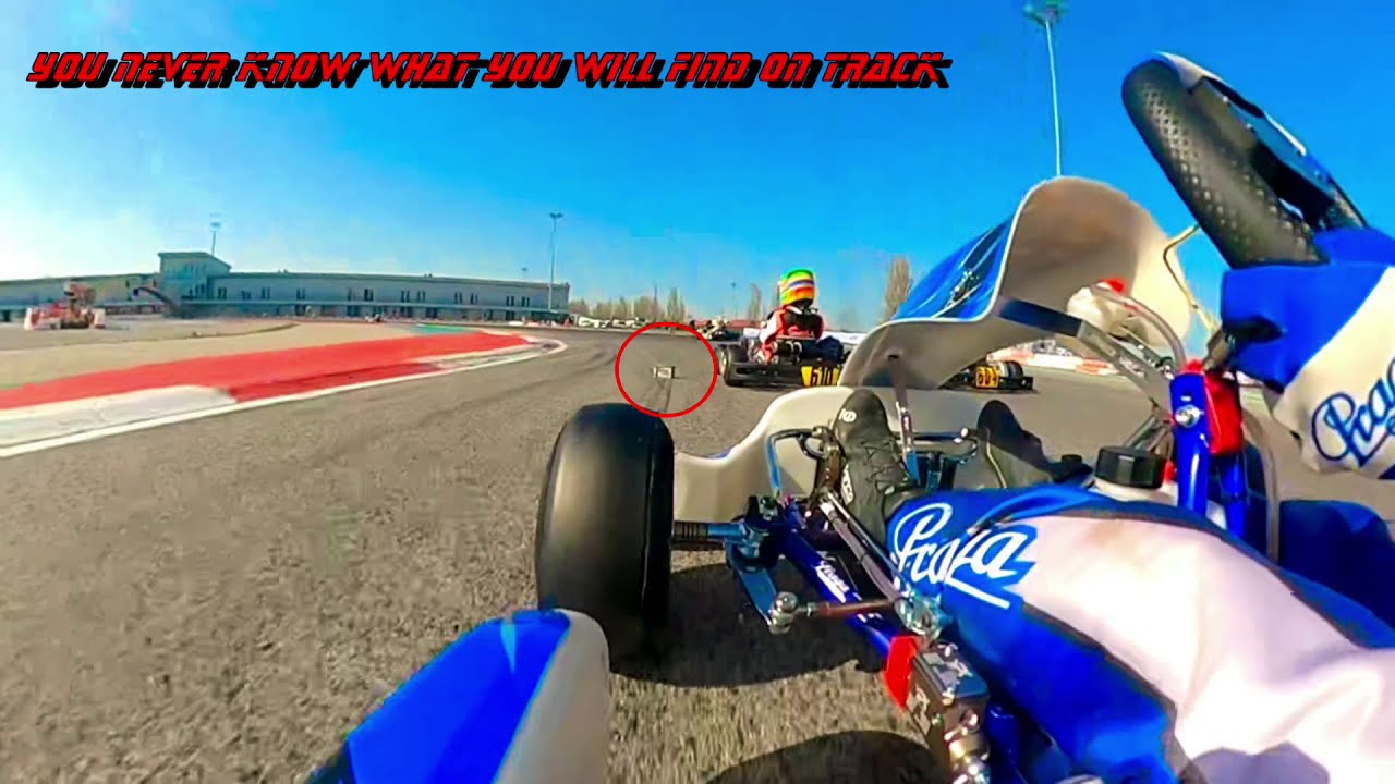 CRASH in ADRIA MINI60 WSK 2021 Super Master series . Practices and surprise on the track :)