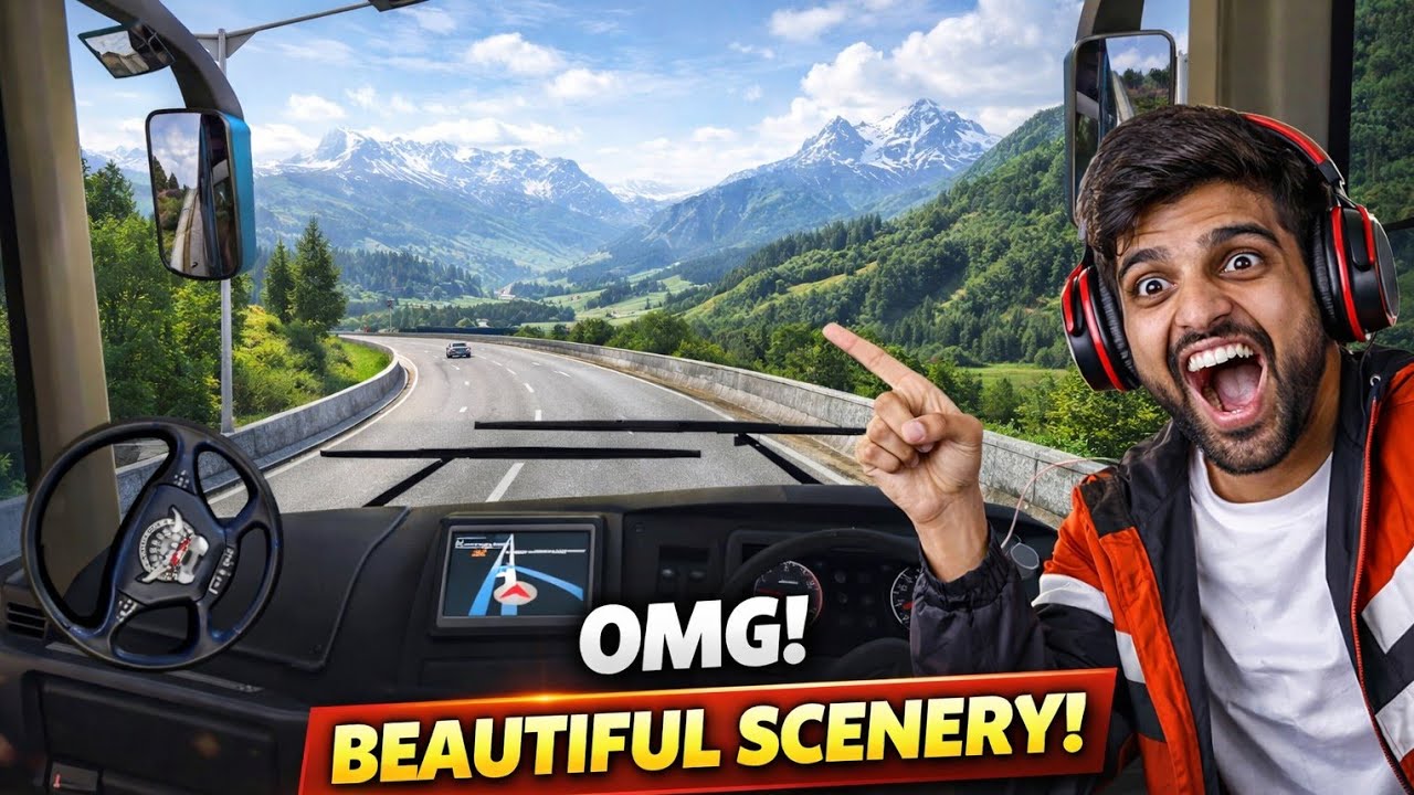 Beautiful Road Views During Long Drive | Relaxing Driving Gameplay   