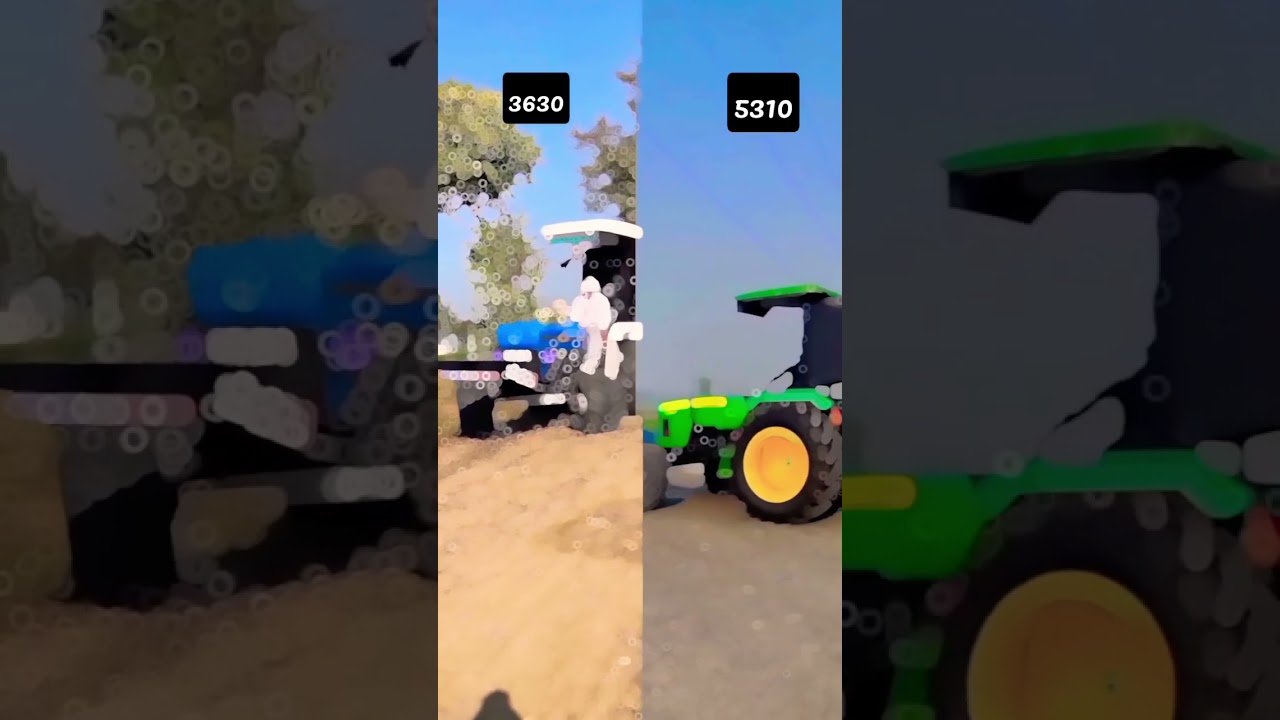 New Holland 3630 vs John Deere 5310 Full Modified 😱😱😱 1.