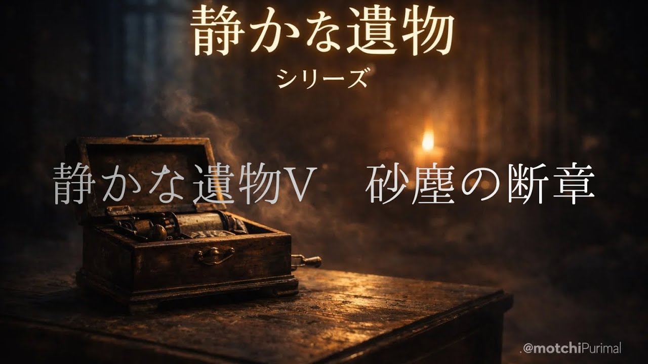 《静かな遺物 V – 砂塵の断章》
