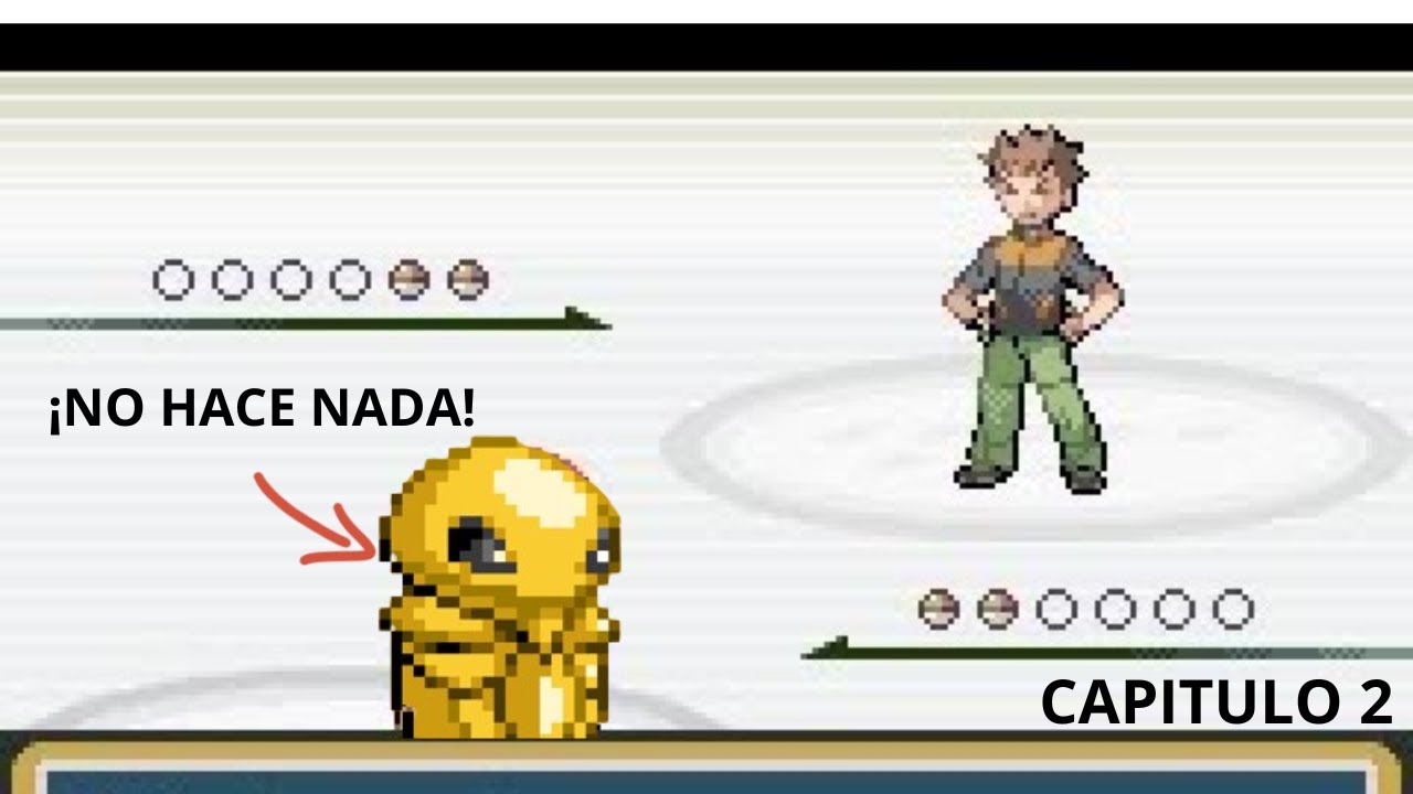 ¡ME ENFRENTO A BROCK! POKEMON ROJOFUEGO CAPITULO 2