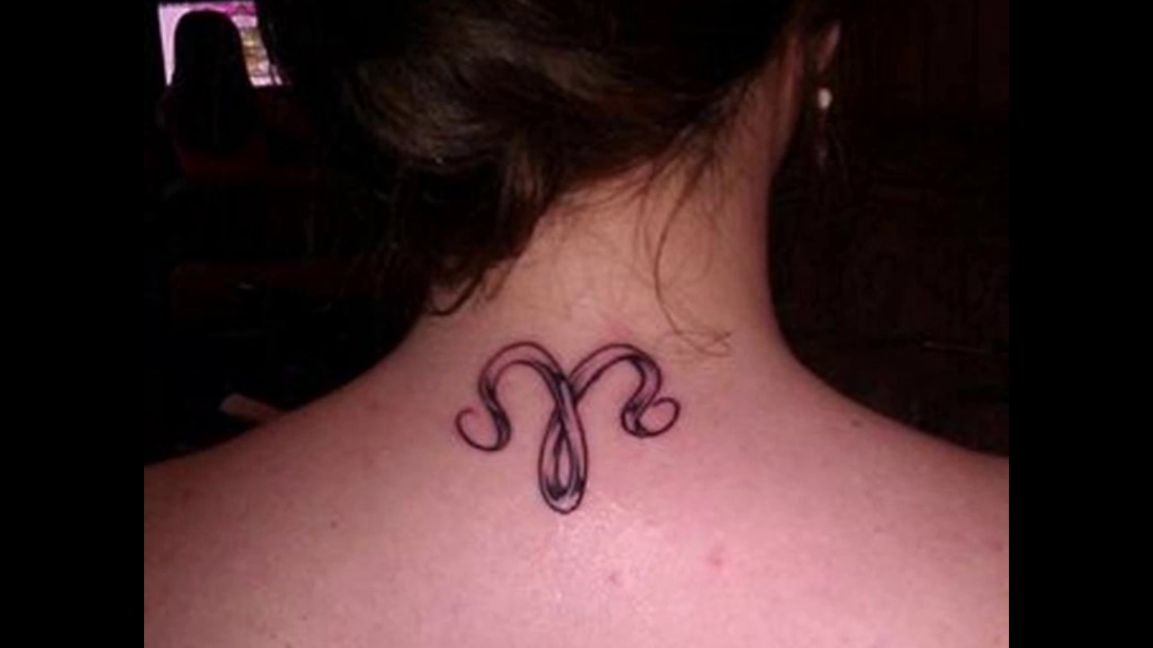 Beautiful aries tattoos for girls