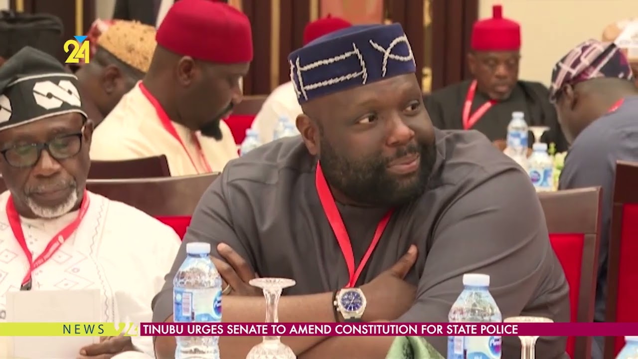 Tinubu Urges Senate To Amend Constitution For State Police