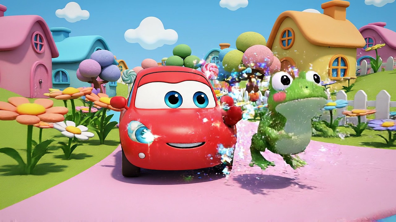 El Pequeño Coche Zumba Vrum Vrum Vrum | Canciones de Coches y Transportes para Niños