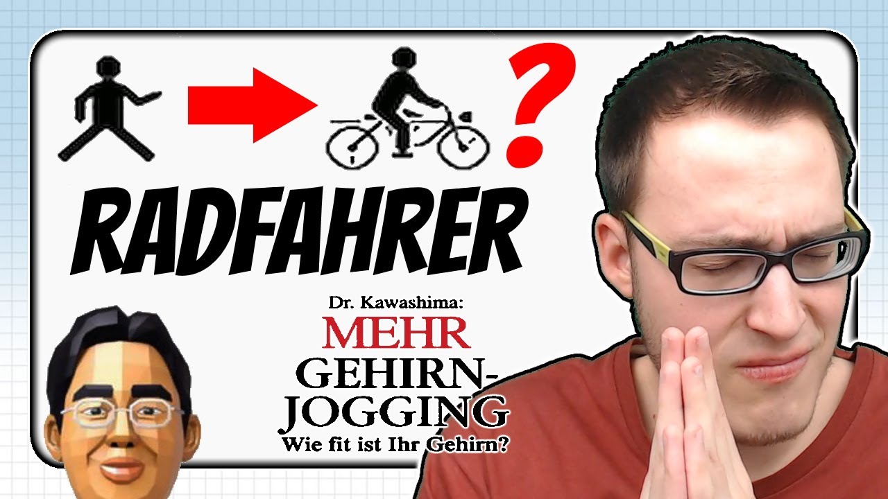 ENDLICH RADFAHRER? – Dr. Kawashima: Mehr Gehirn-Jogging für Nintendo DS: Highscore bei Wortbilder?