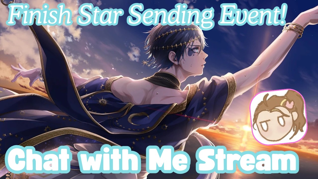Completing Star Sending Event! & Study with Me Stream 🌠 Twisted Wonderland #twsten