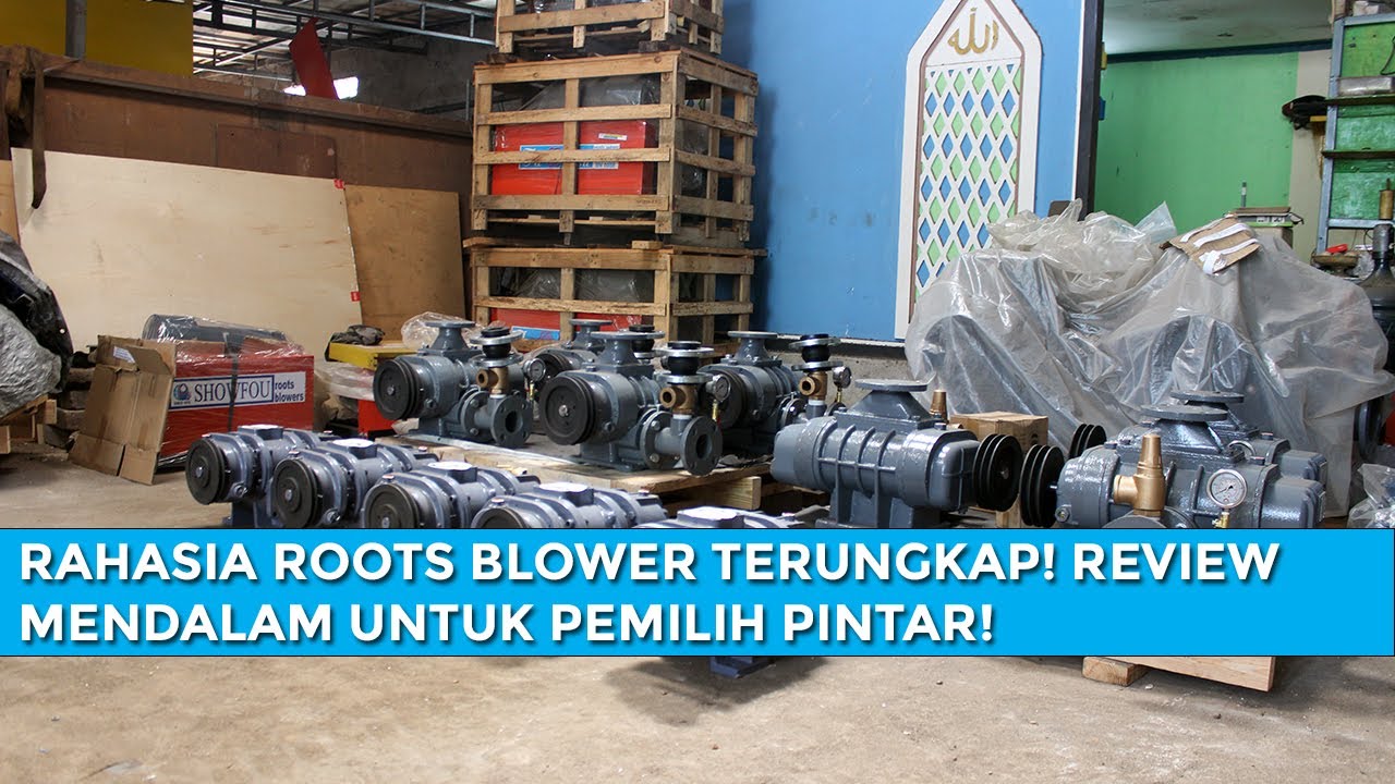 Trik! Pilih Roots Blower  Goldentech Yang Tepat dengan 5 Tipe Paling Dicari!