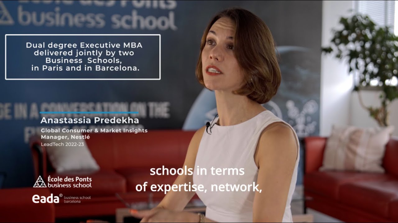 A day at Ecole des Ponts Business School - a peek into the LeadTech Global Executive MBA program.