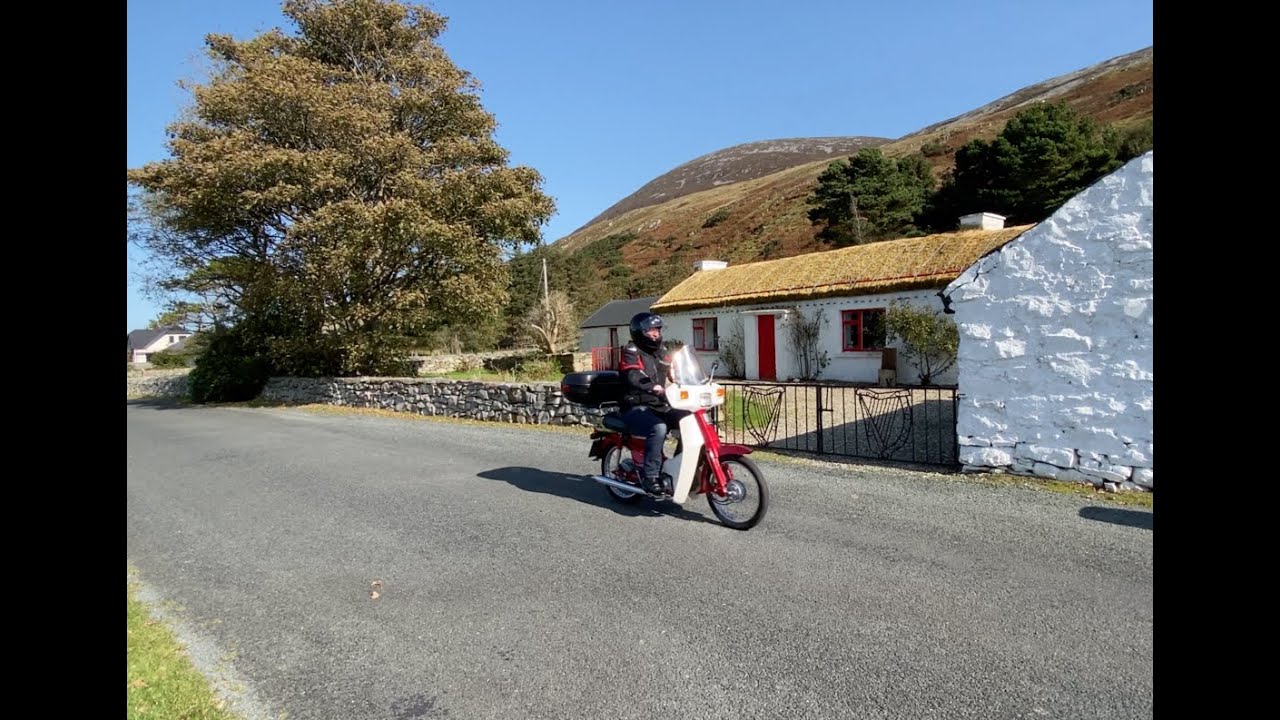 Trip around Donegal on Honda C90's.  GoPro