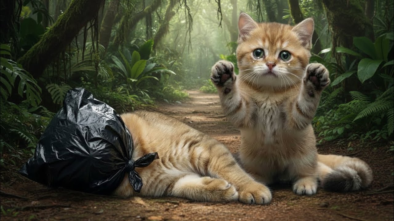 Old Man Hears Kitten Cry — You Won’t Believe This Rescue Story