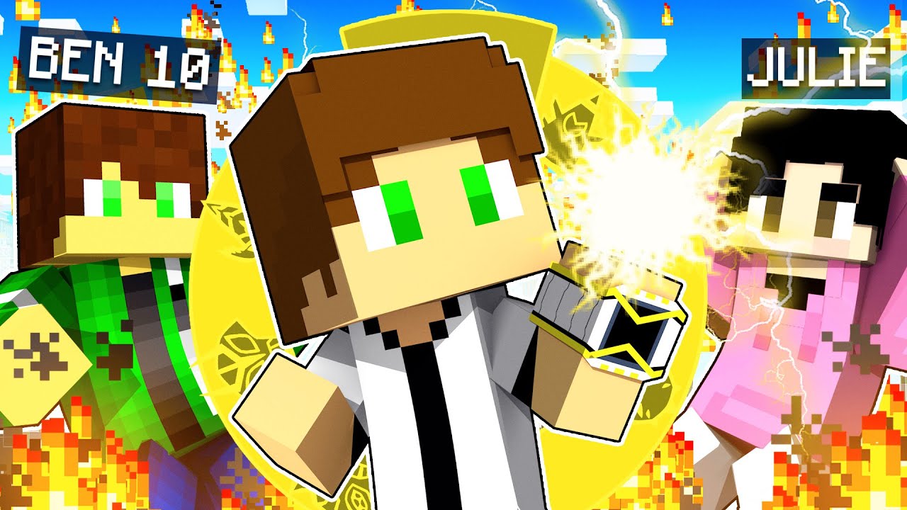 Who's Your Famly? O FILHO DO BEN 10 PEGOU O OMNITRIX ELETRICO no MINECRAFT ✭ Guihh ✭