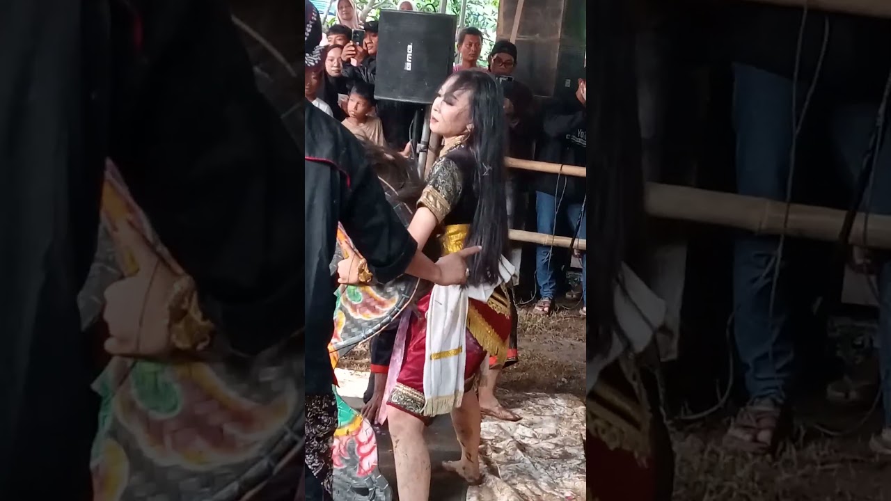 //Penari Cantik diJemput pulang oleh pawangnya//Laras prasodjo//