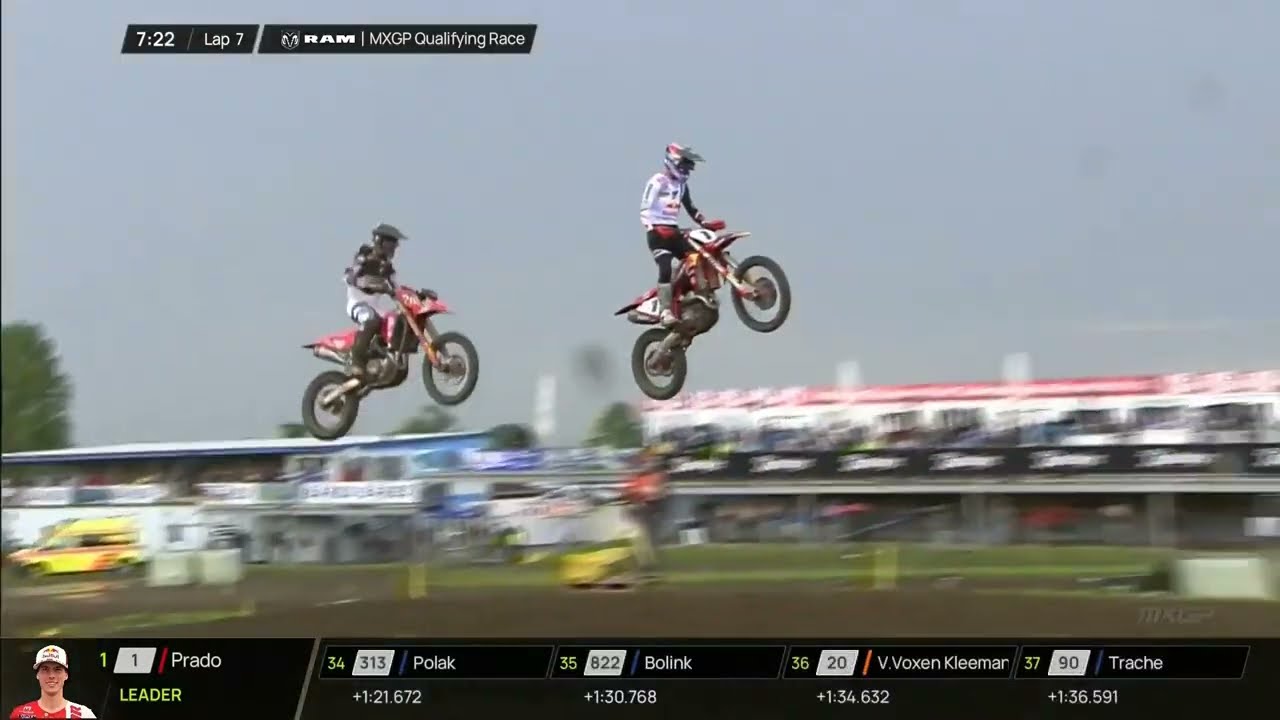 Gajser vs Prado MXGP RAM Qualifying Race | Liqui Moly MXGP of Germany 2024