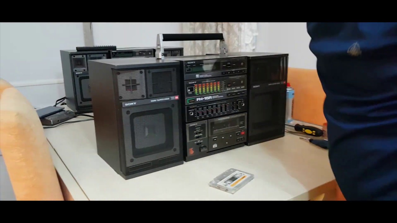 SONY FH-15R CASSETTE DECK BELT REPLACEMENT  KAYIŞ DEĞİŞİMİ