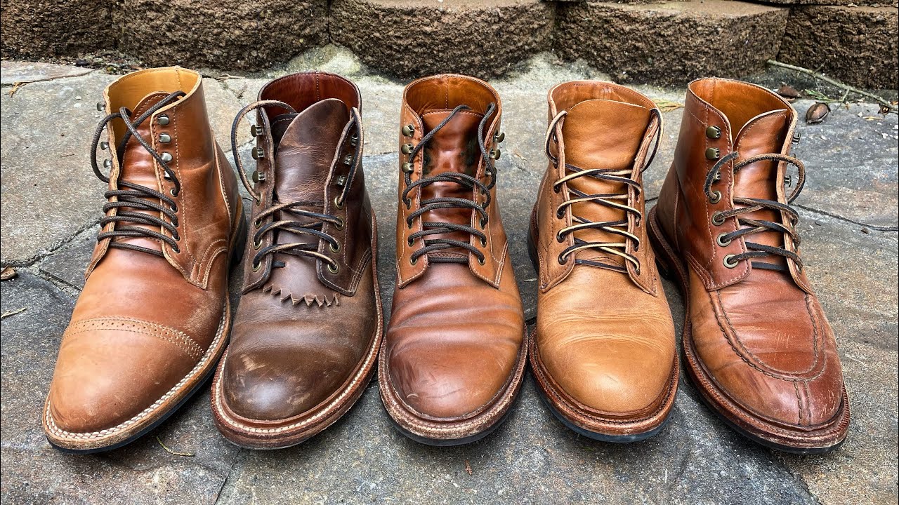 Сравнение натуральной кожи Horween: Shell, Chromexcel, Dublin и другие!!!