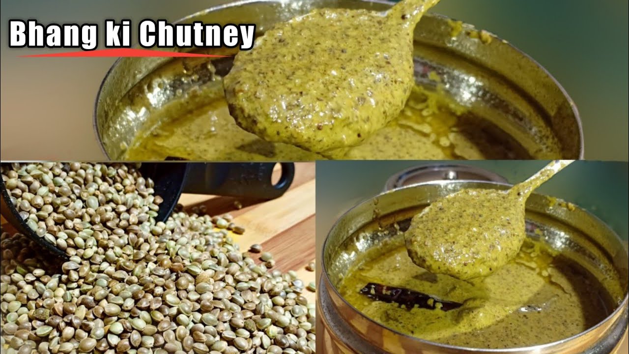 भांग के बीज की पहाड़ी चटनी बनाने की विधि | Bhang Ki Chatni | Hemp seeds chutney recipe |uttrakhand