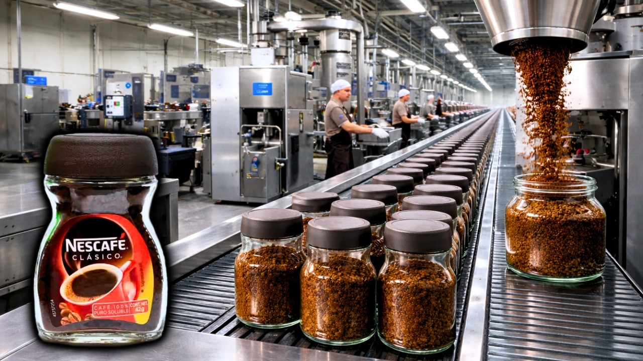 COMO Se HACE El CAFÉ Soluble NESCAFÉ ☕