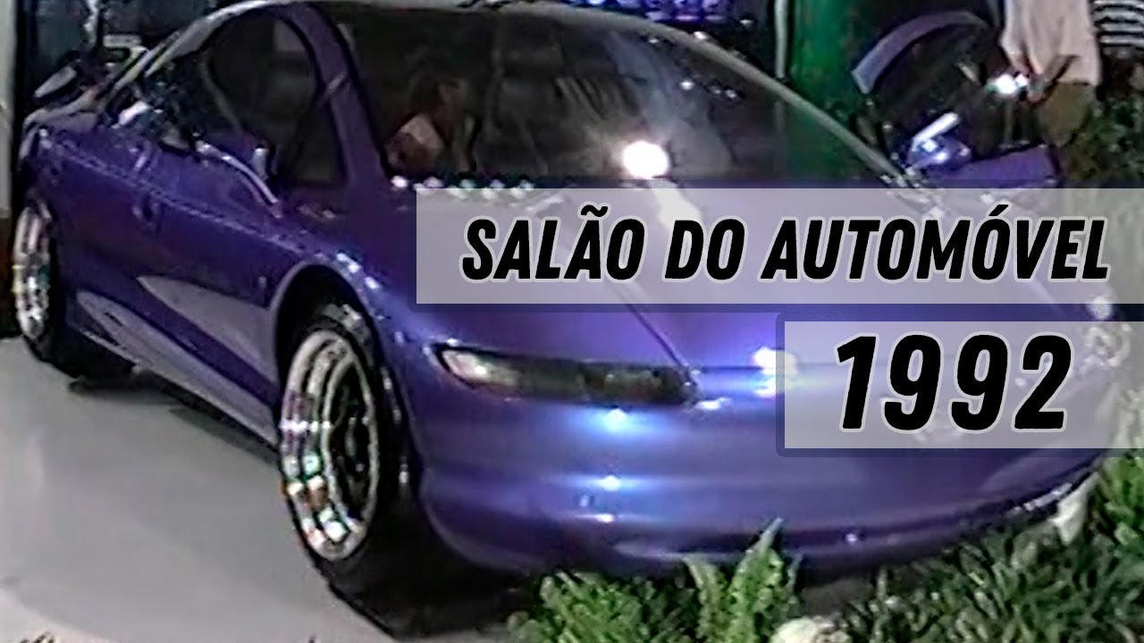 Salão do Automóvel Anhembi São Paulo - Ano de 1992
