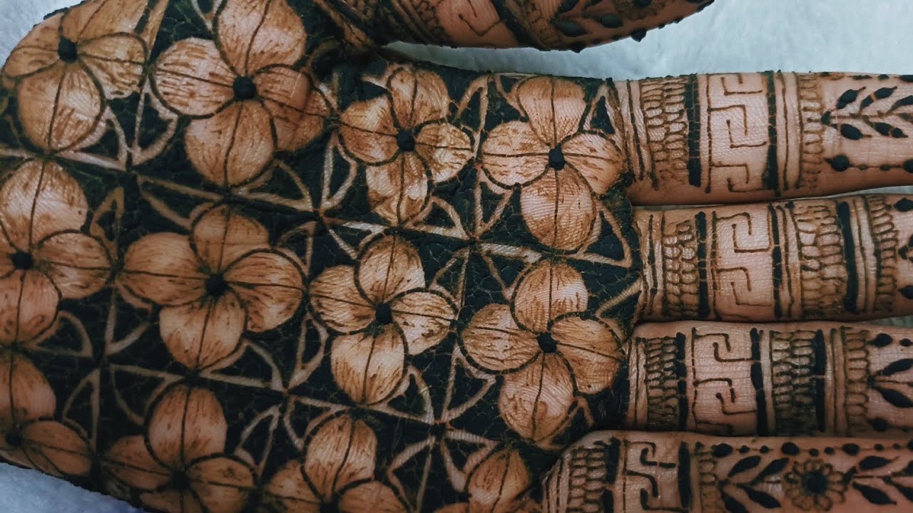 “Copy the steps exactly — results will speak for themselves.”☘️🌿#mehndi #stepbystep #mehandikadesign