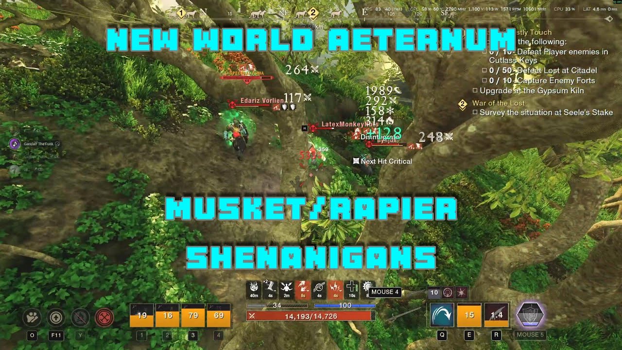 Musket/Rapier Shenanigans | New World Aeternum