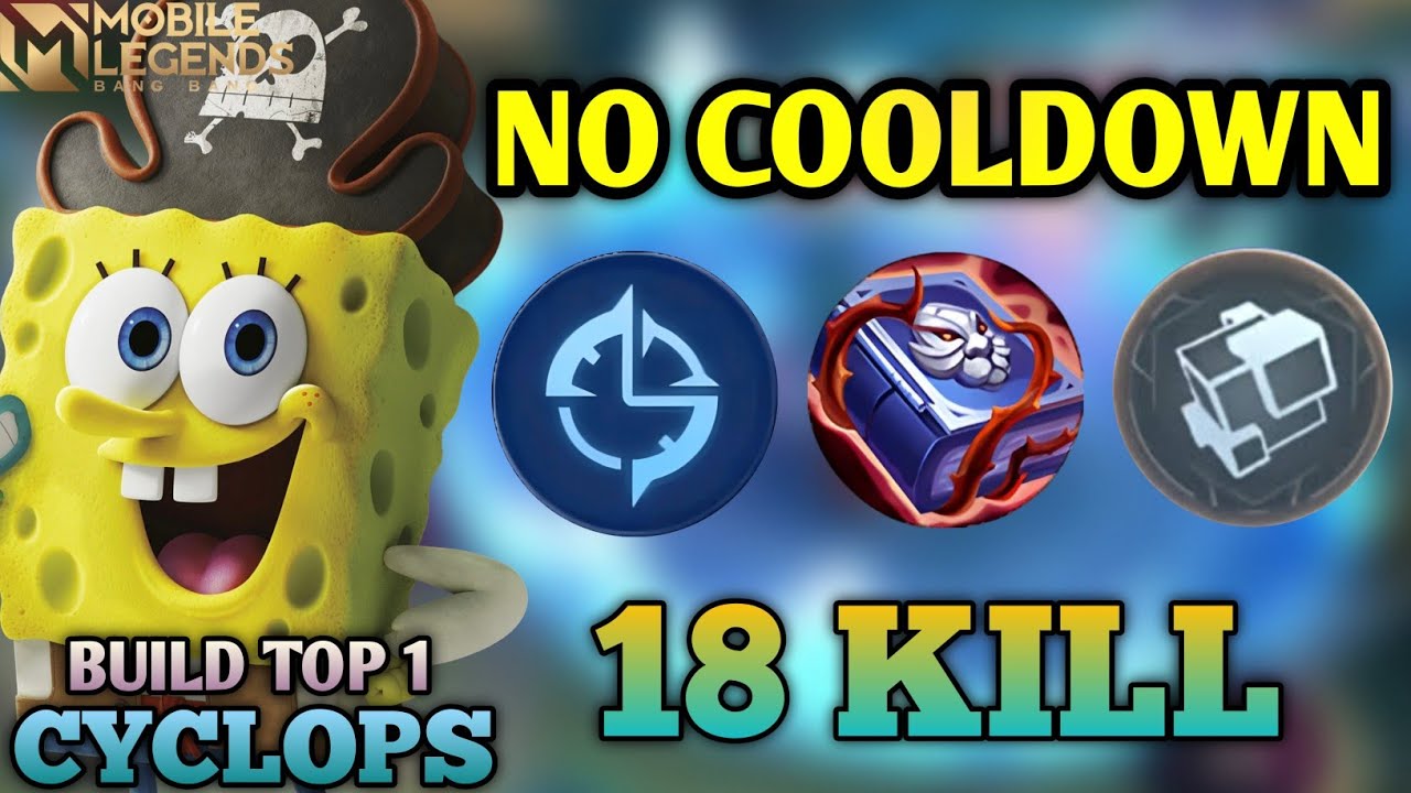 CYCLOPS SEMAKIN META🔥TERKENDALA SINYAL PUN GAK MASALAH | BEST BUILD CYCLOPS 2026 - Mobile Legends