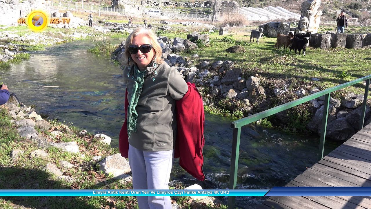 Limyra Antik Kenti Ören Yeri Ve Limyros Çayı Finike Antalya 2016 4K UHD