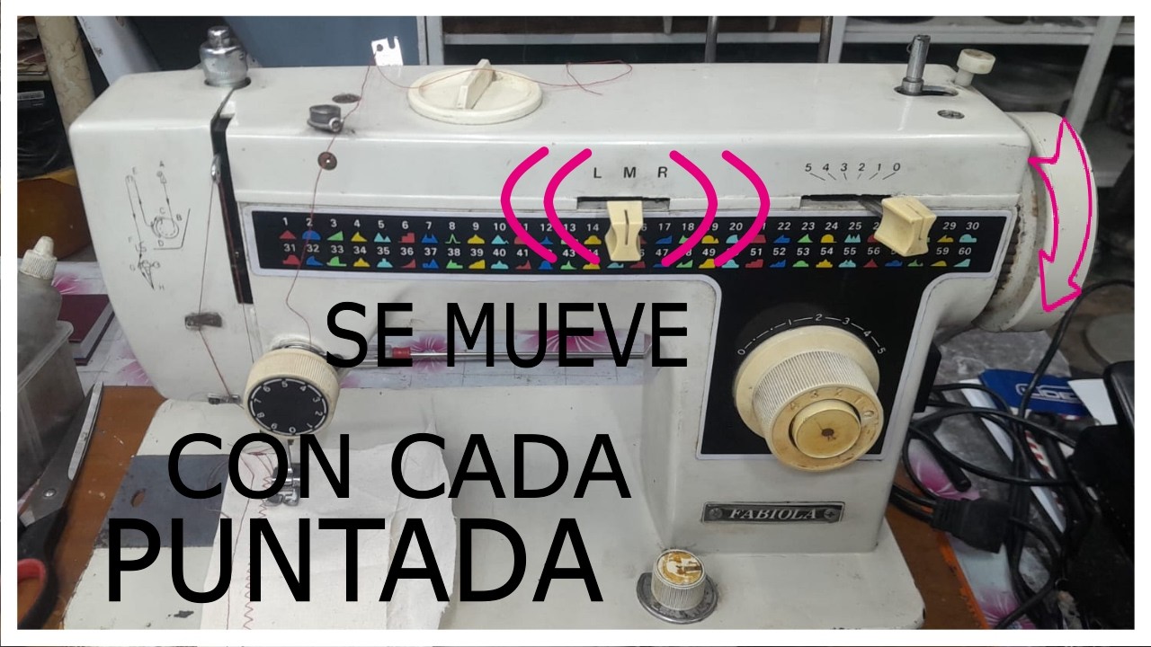 REPARACION DE MAQUINA DE COSER ZIGZAG