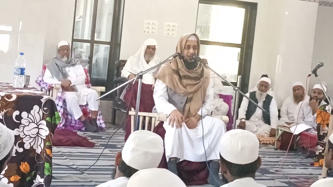 MUSABAKA IN JAMIYA NAGOR MADRESA - BHUJ - QIRAT WA TADWEER BY AALLAMA QARI ABDUL AZIZ FALAHI SAHEB