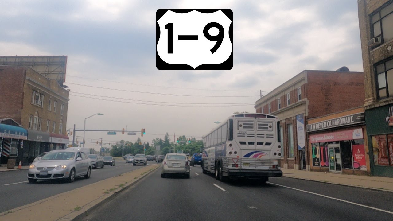 ⁴ᴷ⁶⁰ Driving US Route 1/9 from Fort Lee, NJ to Ridgefield, NJ