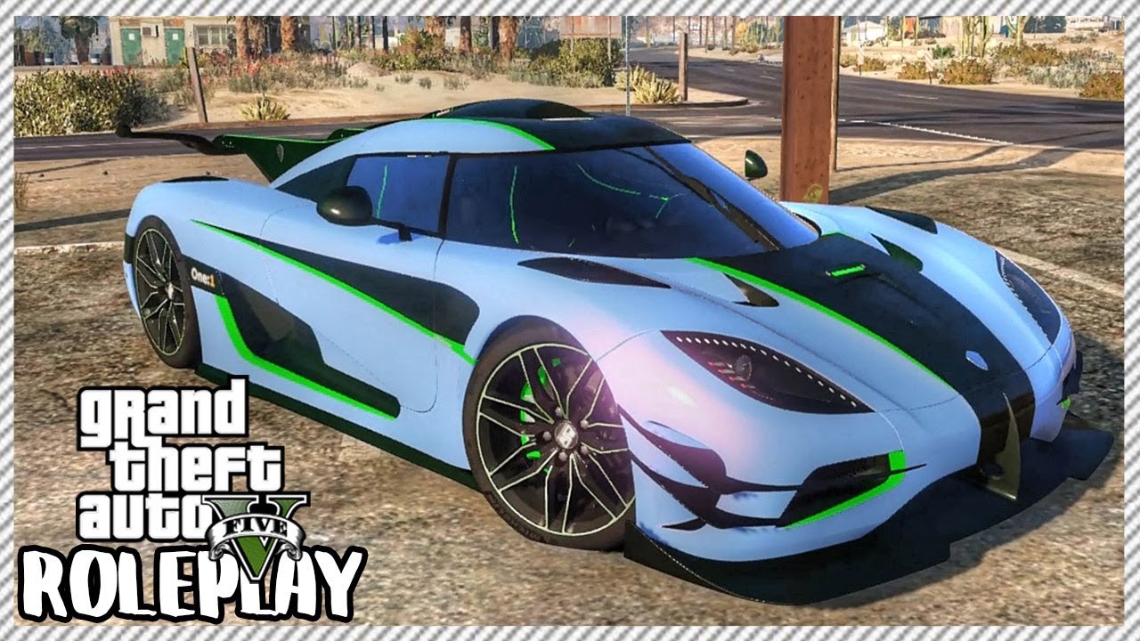 GTA 5 ROLEPLAY - Koenigsegg One:1 Pink Slip Drag Racing | Эпизод 421 Civ