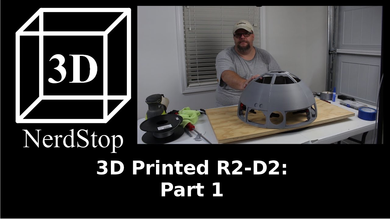 3D Printed R2-D2 Project: Part 1