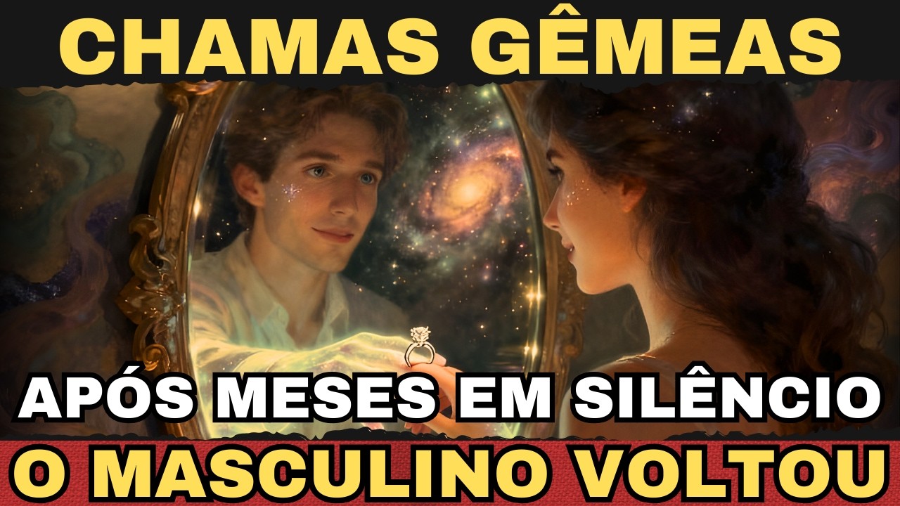 ⚠️ CHAMAS GÊMEAS — Depois de Meses Sem Contato, o Masculino Divino Finalmente Volta⚠️
