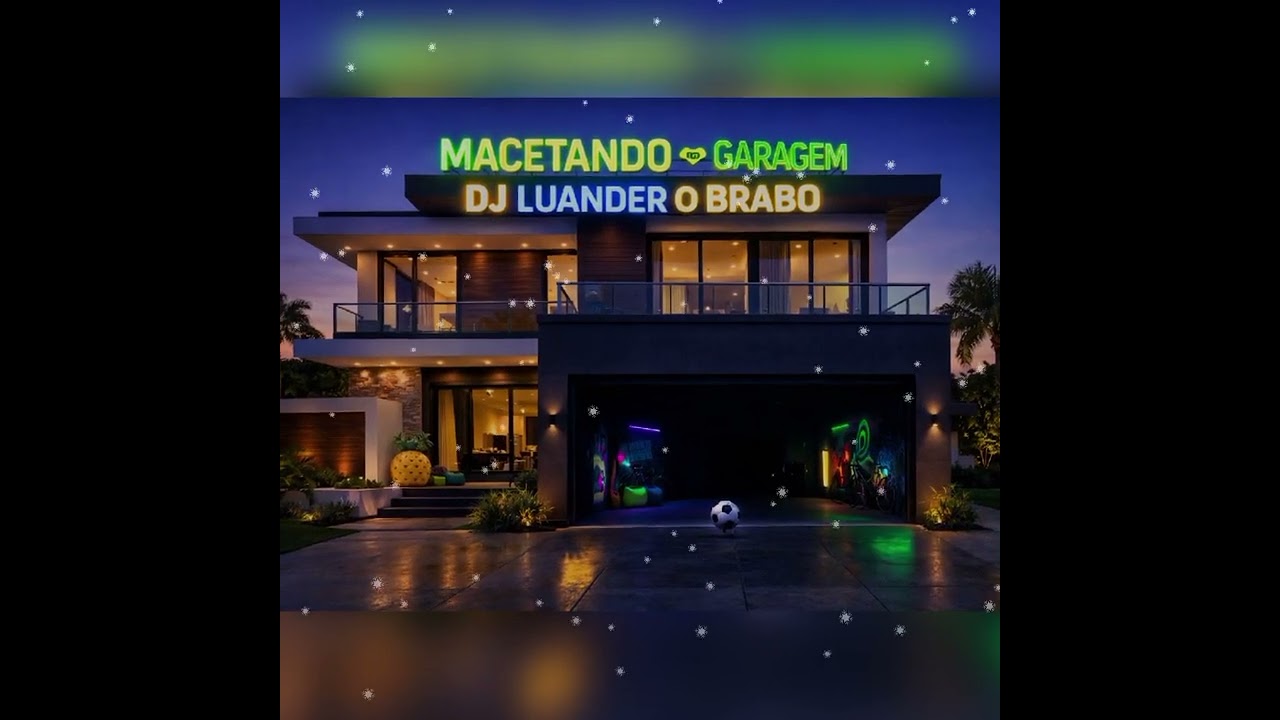 Macetando na garagem com a voz de locutor de rádio pirata música dr DJ luander o brabo 