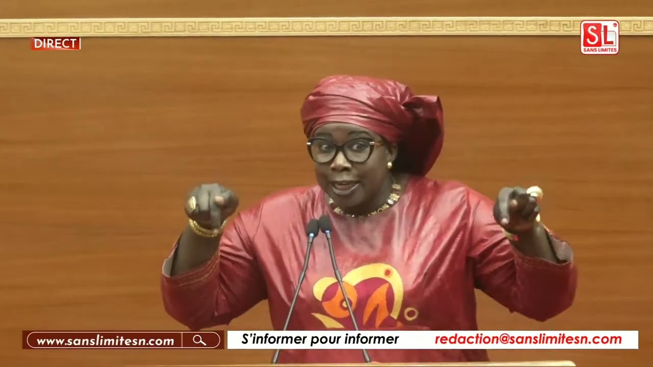 La soeur de Gris Bordeaux chauffe l'hémicycle & tance Abdou Mbow, TAS & Cie