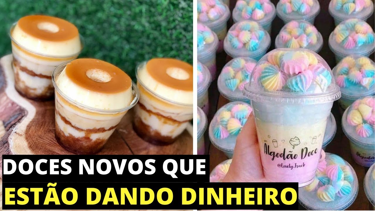 8 NOVIDADES EM DOCES PARA VENDER