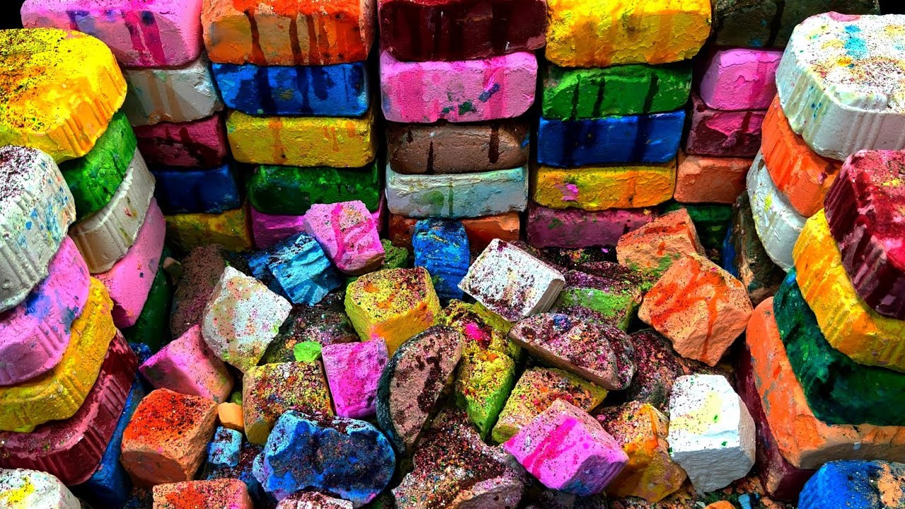 💗Speed up 💗 gym chalk soft,satisfying #asmr#oddlysatisfying 
