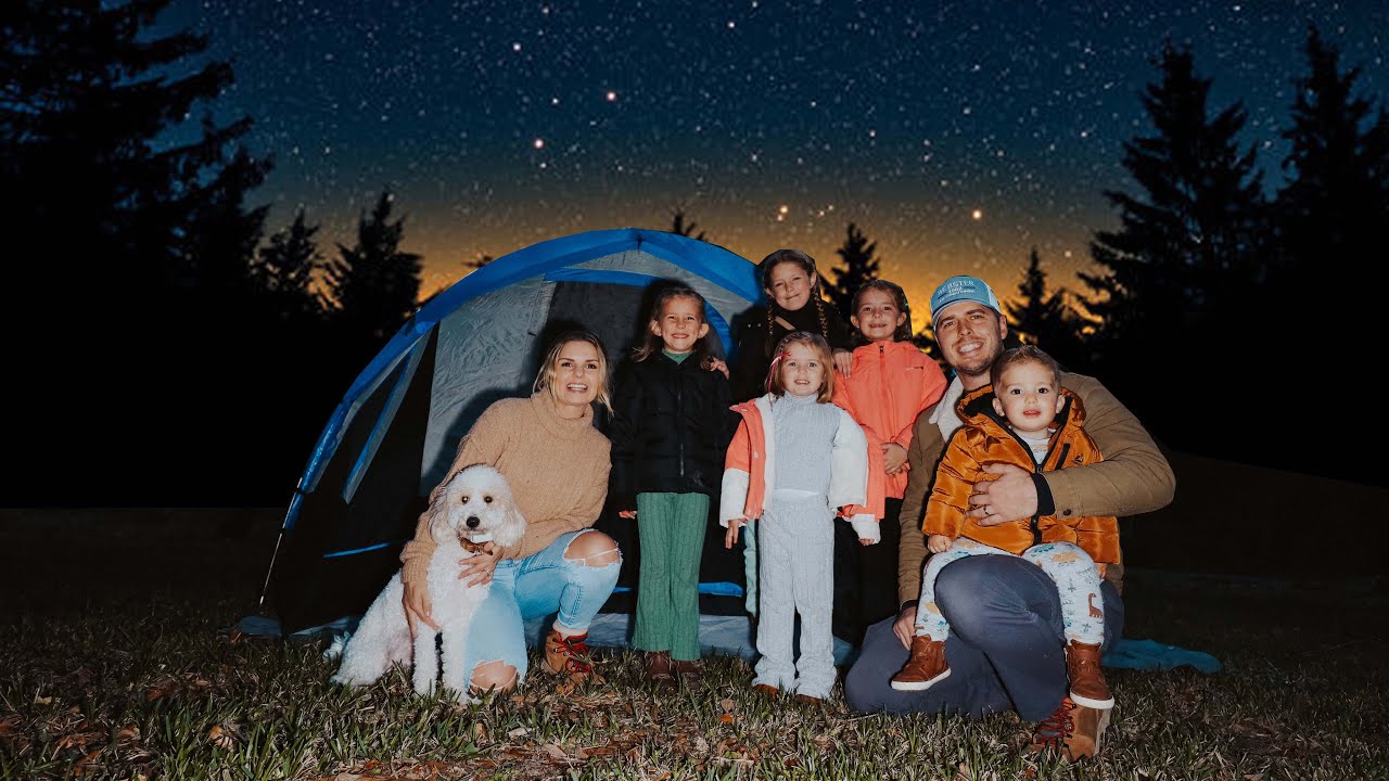 FIRST FAMILY CAMPING TRIP! 🏕️